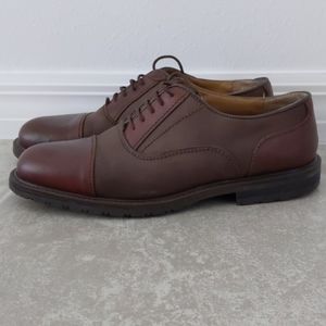Centurion Lace Up Cap Toe Leather Oxford Sz 10
